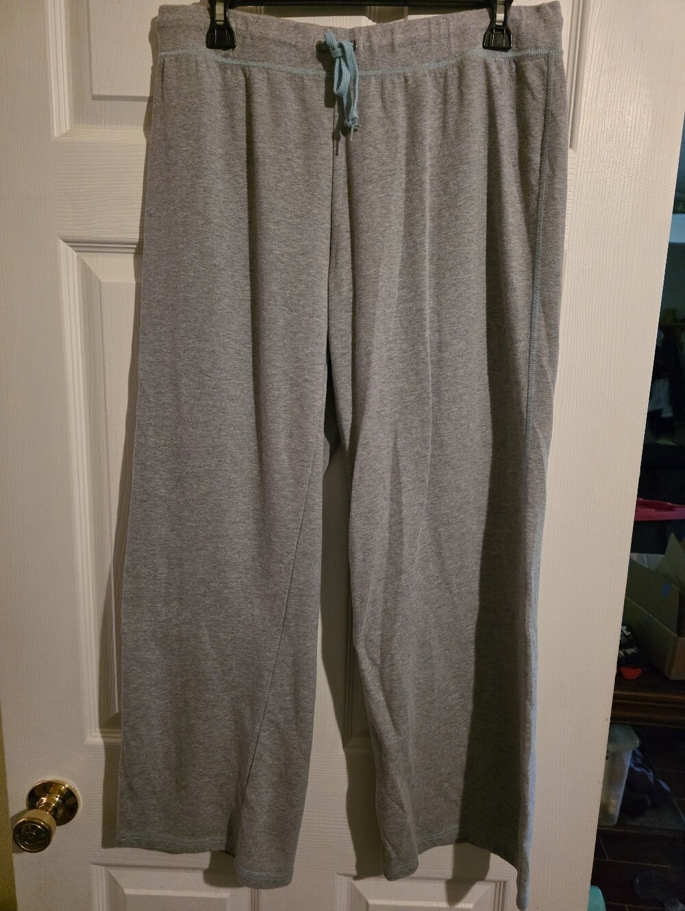 Gloria Vanderbilt Gray and Blue Track Suit - Picture 2 of 3